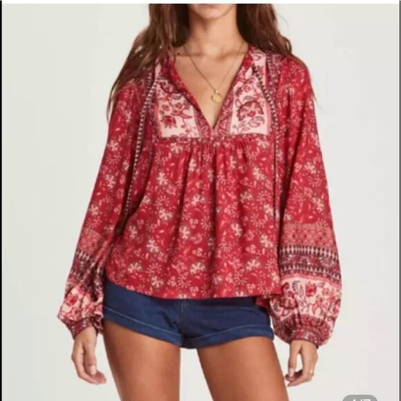 Floral Boho Blouse  - Picture 1 of 2